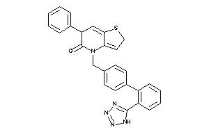 6-phenyl-4-[4-[2-(1H-tetrazol-5-yl)phenyl]benzyl]-2,6-dihydrothieno[3,2-b]pyridin-5-one