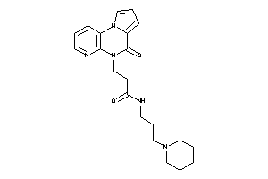 Image of 3-(ketoBLAHyl)-N-(3-piperidinopropyl)propionamide