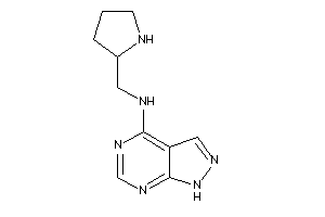 1H-pyrazolo[3,4-d]pyrimidin-4-yl(pyrrolidin-2-ylmethyl)amine