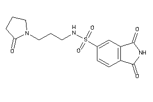 1,3-diketo-N-[3-(2-ketopyrrolidino)propyl]isoindoline-5-sulfonamide