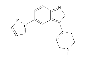 3-(1,2,3,6-tetrahydropyridin-4-yl)-5-(2-thienyl)-2H-indole