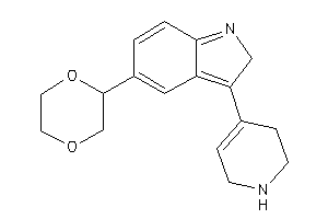 5-(1,4-dioxan-2-yl)-3-(1,2,3,6-tetrahydropyridin-4-yl)-2H-indole