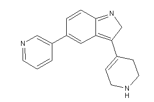 5-(3-pyridyl)-3-(1,2,3,6-tetrahydropyridin-4-yl)-2H-indole