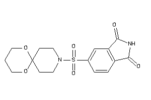 5-(7,11-dioxa-3-azaspiro[5.5]undecan-3-ylsulfonyl)isoindoline-1,3-quinone