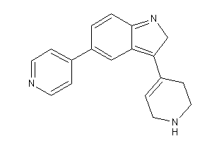 5-(4-pyridyl)-3-(1,2,3,6-tetrahydropyridin-4-yl)-2H-indole