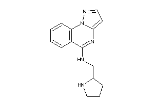 Pyrazolo[1,5-a]quinazolin-5-yl(pyrrolidin-2-ylmethyl)amine