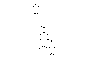 Image of 3-(3-morpholinopropylamino)xanthone