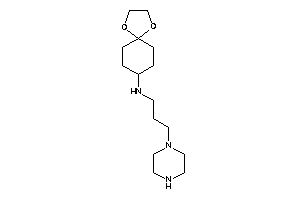 1,4-dioxaspiro[4.5]decan-8-yl(3-piperazinopropyl)amine