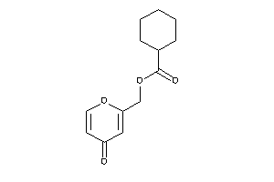 Image of Cyclohexanecarboxylic Acid (4-ketopyran-2-yl)methyl Ester