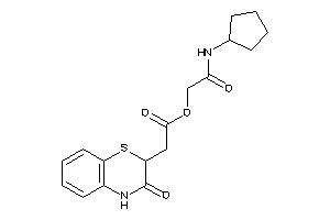 2-(3-keto-4H-1,4-benzothiazin-2-yl)acetic Acid [2-(cyclopentylamino)-2-keto-ethyl] Ester