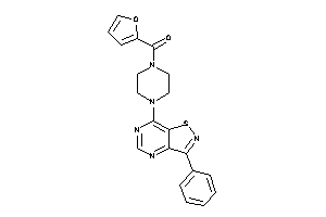 2-furyl-[4-(3-phenylisothiazolo[4,5-d]pyrimidin-7-yl)piperazino]methanone