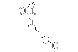 3-(ketoBLAHyl)-N-[3-(4-phenylpiperazino)propyl]propionamide