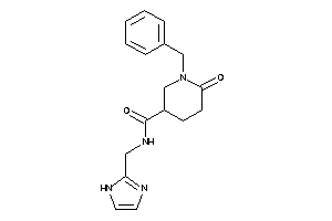 1-benzyl-N-(1H-imidazol-2-ylmethyl)-6-keto-nipecotamide