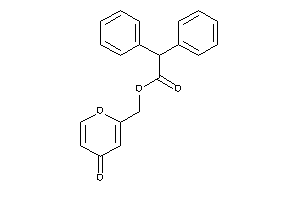 2,2-diphenylacetic Acid (4-ketopyran-2-yl)methyl Ester