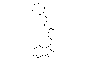 N-(cyclohexylmethyl)-2-(imidazo[1,5-a]pyridin-3-ylthio)acetamide