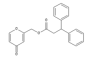 3,3-diphenylpropionic Acid (4-ketopyran-2-yl)methyl Ester