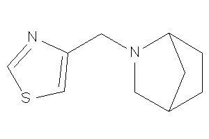 Image of 4-(2-azabicyclo[2.2.1]heptan-2-ylmethyl)thiazole