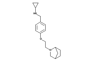 [4-[2-(5-azabicyclo[2.2.1]heptan-5-yl)ethoxy]benzyl]-cyclopropyl-amine