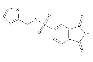 1,3-diketo-N-(thiazol-2-ylmethyl)isoindoline-5-sulfonamide