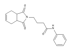 4-(1,3-diketo-3a,4,7,7a-tetrahydroisoindol-2-yl)-N-phenyl-butyramide