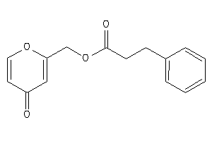 3-phenylpropionic Acid (4-ketopyran-2-yl)methyl Ester