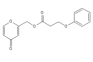 Image of 3-phenoxypropionic Acid (4-ketopyran-2-yl)methyl Ester
