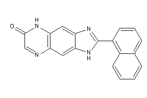 2-(1-naphthyl)-3,8-dihydroimidazo[4,5-g]quinoxalin-7-one