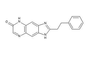 2-phenethyl-3,8-dihydroimidazo[4,5-g]quinoxalin-7-one