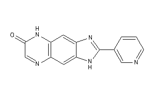 2-(3-pyridyl)-3,8-dihydroimidazo[4,5-g]quinoxalin-7-one