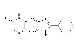 2-cyclohexyl-3,8-dihydroimidazo[4,5-g]quinoxalin-7-one