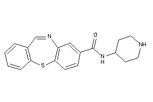 Image of N-(4-piperidyl)benzo[b][1,4]benzothiazepine-3-carboxamide