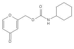 Image of N-cyclohexylcarbamic Acid (4-ketopyran-2-yl)methyl Ester