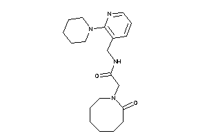 2-(2-ketoazocan-1-yl)-N-[(2-piperidino-3-pyridyl)methyl]acetamide