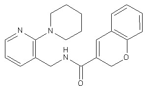 N-[(2-piperidino-3-pyridyl)methyl]-2H-chromene-3-carboxamide