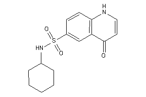 N-cyclohexyl-4-keto-1H-quinoline-6-sulfonamide