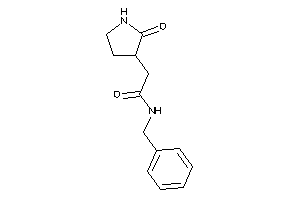 N-benzyl-2-(2-ketopyrrolidin-3-yl)acetamide