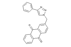 2-[(4-phenyltriazol-1-yl)methyl]-9,10-anthraquinone
