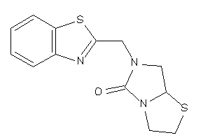 Image of 6-(1,3-benzothiazol-2-ylmethyl)-2,3,7,7a-tetrahydroimidazo[5,1-b]thiazol-5-one