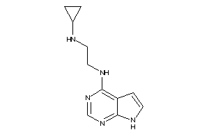 Cyclopropyl-[2-(7H-pyrrolo[2,3-d]pyrimidin-4-ylamino)ethyl]amine