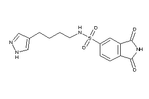 1,3-diketo-N-[4-(1H-pyrazol-4-yl)butyl]isoindoline-5-sulfonamide