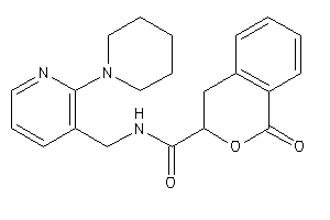 1-keto-N-[(2-piperidino-3-pyridyl)methyl]isochroman-3-carboxamide