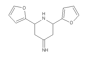 [2,6-bis(2-furyl)-4-piperidylidene]amine