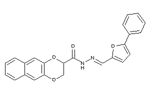N-[(5-phenyl-2-furyl)methyleneamino]-2,3-dihydrobenzo[g][1,4]benzodioxine-3-carboxamide