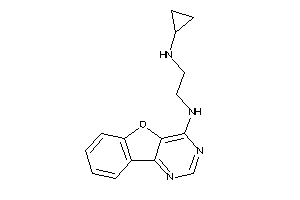 Benzofuro[3,2-d]pyrimidin-4-yl-[2-(cyclopropylamino)ethyl]amine