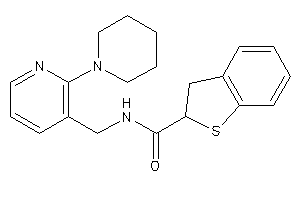 N-[(2-piperidino-3-pyridyl)methyl]-2,3-dihydrobenzothiophene-2-carboxamide
