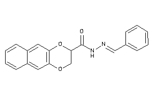 N-(benzalamino)-2,3-dihydrobenzo[g][1,4]benzodioxine-3-carboxamide