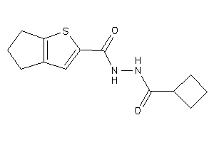 N'-(cyclobutanecarbonyl)-5,6-dihydro-4H-cyclopenta[b]thiophene-2-carbohydrazide