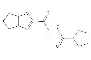 N'-(cyclopentanecarbonyl)-5,6-dihydro-4H-cyclopenta[b]thiophene-2-carbohydrazide