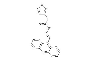 N-(9-anthrylmethyleneamino)-2-furazan-3-yl-acetamide