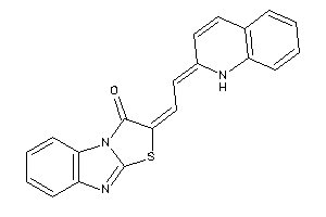2-[2-(1H-quinolin-2-ylidene)ethylidene]thiazolo[3,2-a]benzimidazol-1-one